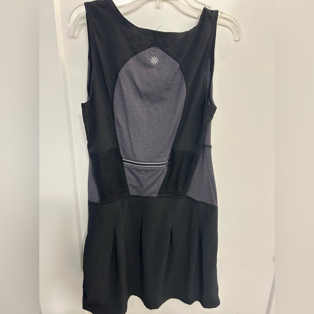 Athleta Black and Gray Tennis Dress - Picture 8 of 11